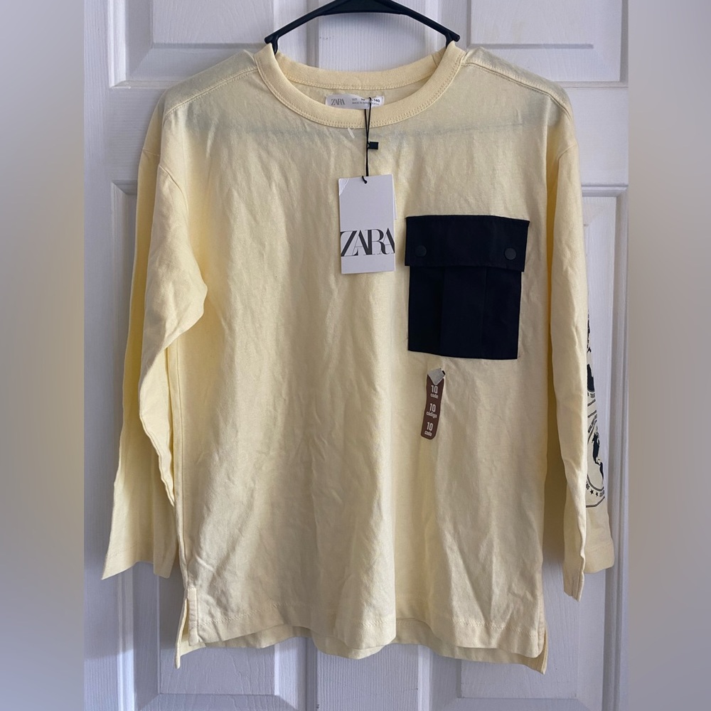 Zara long sleeved shirt w/ pocket.